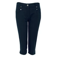 Green Lamb Ladies Tasha Pedal Pushers Navy  