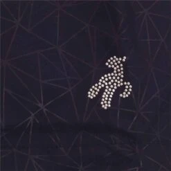 Green Lamb Ladies Kea Half Sleeve Jacquard Windbreaker Navy   -Women's Golf Fashion - Green Lamb 41271 7