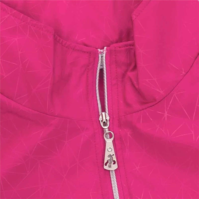 Green Lamb Ladies Keeva Jacquard Windbreaker Magenta 7 Green Lamb Ladies Keeva Jacquard Windbreaker Magenta - Image 7