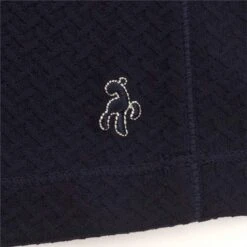 Green Lamb Ladies Essie Raglan Long Sleeved Zip Neck Top Navy   -Women's Golf Fashion - Green Lamb 41286 6