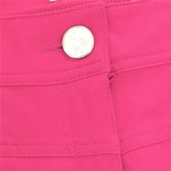 Green Lamb Ladies Tasha Pedal Pushers Capri Magenta   -Women's Golf Fashion - Green Lamb 41292 6