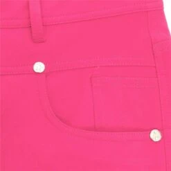 Green Lamb Ladies Tasha Pedal Pushers Capri Magenta   -Women's Golf Fashion - Green Lamb 41292 7