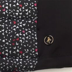 Green Lamb Maggie Padded Printed Ladies Gilet Black   -Women's Golf Fashion - Green Lamb 42276 5