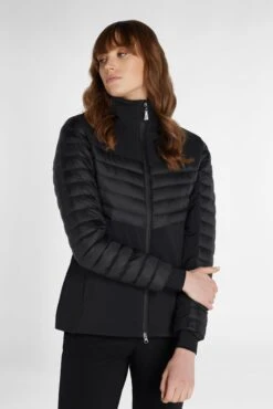 Green Lamb Ladies Martha Padded Golf Jacket AG22954 -Women's Golf Fashion - Green Lamb AG22954BLACK1