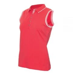 Women's Golf Fashion - Green Lamb 33 Green Lamb Ladies Ellen Club SL Golf Polo Shirt SG21861