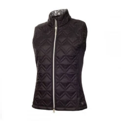 Women's Golf Fashion - Green Lamb 23 Green Lamb Ladies Gerry Quilted Golf Gilet AG21900