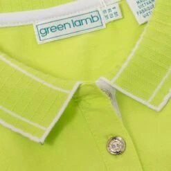 Green Lamb Ladies Kathleen S/L Club Golf Polo Shirt SG22917 7 Green Lamb Ladies Kathleen S/L Club Golf Polo Shirt SG22917 -Women's Golf Fashion - Green Lamb Green Lamb Ladies Kathleen S L Club Golf Polo Shirt SG 3