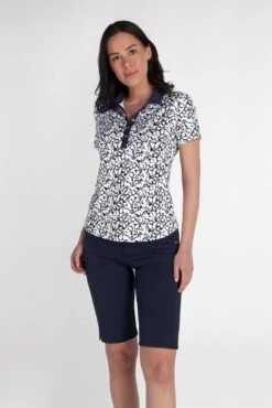 Green Lamb Ladies Katia Golf Polo Shirt SG22918 -Women's Golf Fashion - Green Lamb Green Lamb Ladies Katia Golf Polo Shirt SG 13