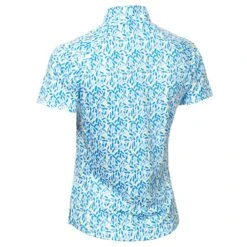 Women's Golf Fashion - Green Lamb -Women's Golf Fashion - Green Lamb Green Lamb Ladies Katie Printed Golf Polo Shirt SG 3