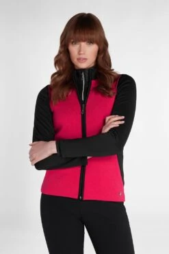 Women's Golf Fashion - Green Lamb -Women's Golf Fashion - Green Lamb Green Lamb Ladies Kira Hybrid Golf Cardigan AG22948 5