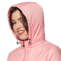 Ladies Karina Padded Jacket Geranium Black -Women's Golf Fashion - Green Lamb P AG20850GREENLAMBJACKETGERANIUMBLACKLADIES 5 L