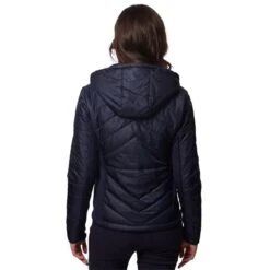 Ladies Karina Padded Jacket Navy -Women's Golf Fashion - Green Lamb P AG20850GREENLAMBJACKETNAVYLADIES 3 L