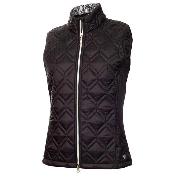 Ladies Gerry Quilted Gilet Black 1 Ladies Gerry Quilted Gilet Black