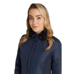 Ladies Georgia Padded Jacket Navy -Women's Golf Fashion - Green Lamb P AG21902GREENLAMBJACKETNAVYLADIES 4 L