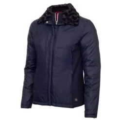 Ladies Georgia Padded Jacket Navy
