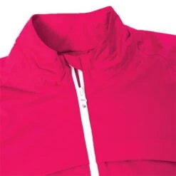 Ladies Gala Waterproof Jacket Cerise -Women's Golf Fashion - Green Lamb P AG21903GREENLAMBJACKETCERISELADIES 5 L