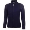 Ladies Kira Full Zip Hybrid Cardigan Navy
