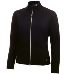 Ladies Kirby Textured Mesh Lined Jacket Black
