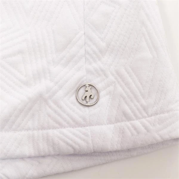 Ladies Kirby Textured Mesh Lined Jacket White 4 Ladies Kirby Textured Mesh Lined Jacket White - Image 4