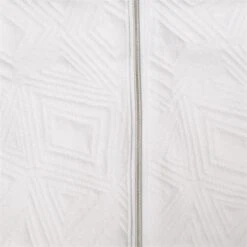 Ladies Kirby Textured Mesh Lined Jacket White 9 Ladies Kirby Textured Mesh Lined Jacket White -Women's Golf Fashion - Green Lamb P AG22949GREENLAMBJACKETWHITELADIES 4 L