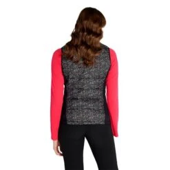 Ladies Maggie Padded Printed Gilet Petal Black -Women's Golf Fashion - Green Lamb P AG22950GREENLAMBGILETPETALBLACKLADIES 3 L