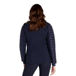 Ladies Martha Padded Jacket Navy -Women's Golf Fashion - Green Lamb P AG22954GREENLAMBJACKETNAVYLADIES 3 L