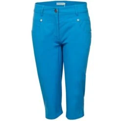 Ladies Tasha Pedal Pushers Cobalt