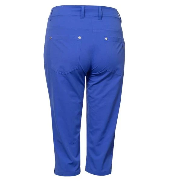 Ladies Tasha Pedal Pushers Cornflower 2 Ladies Tasha Pedal Pushers Cornflower - Image 2