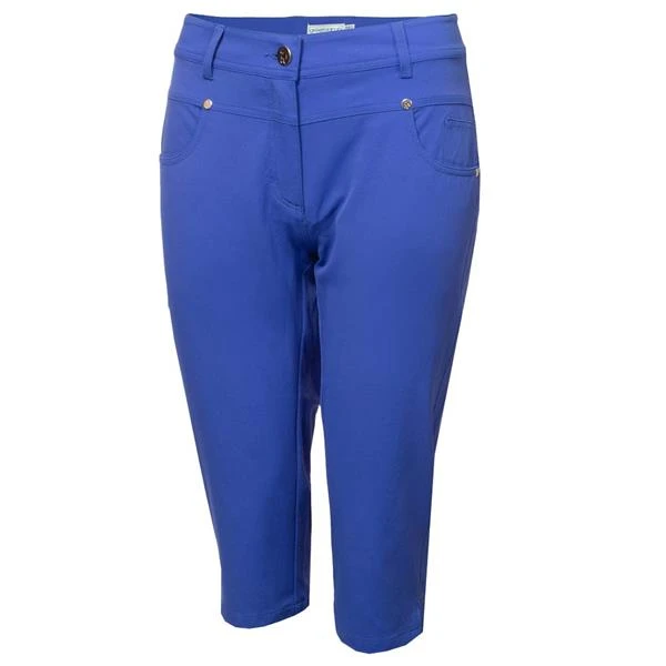 Ladies Tasha Pedal Pushers Cornflower 1 Ladies Tasha Pedal Pushers Cornflower