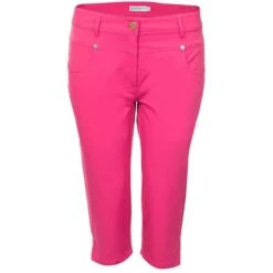 Ladies Tasha Pedal Pushers Magenta