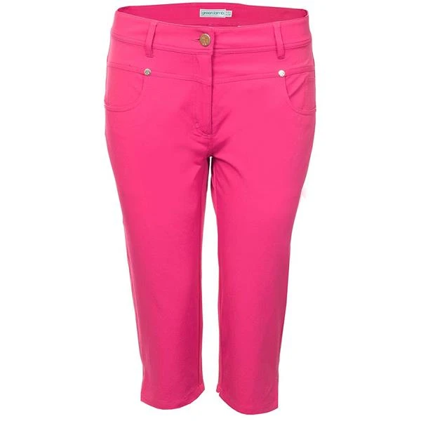 Ladies Tasha Pedal Pushers Magenta 1 Ladies Tasha Pedal Pushers Magenta