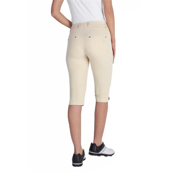 Ladies Tasha Pedal Pushers Stone 4 Ladies Tasha Pedal Pushers Stone - Image 4