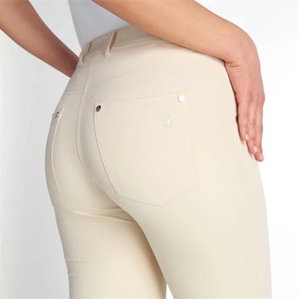 Ladies Tasha Pedal Pushers Stone 6 Ladies Tasha Pedal Pushers Stone - Image 6