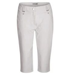 Ladies Tasha Pedal Pushers White