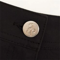 Ladies Tatum Skort Black -Women's Golf Fashion - Green Lamb P SG14305AGREENLAMBSKORTBLACKLADIES 2 L