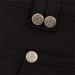 Ladies Tatum Skort Black -Women's Golf Fashion - Green Lamb P SG14305AGREENLAMBSKORTBLACKLADIES 3 L