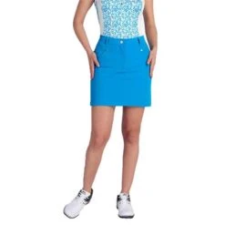 Ladies Tatum Skort Cobalt -Women's Golf Fashion - Green Lamb P SG14305AGREENLAMBSKORTCOBALTLADIES 3 L