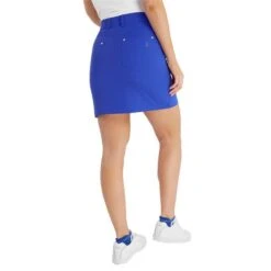 Ladies Tatum Skort Cornflower -Women's Golf Fashion - Green Lamb P SG14305AGREENLAMBSKORTCORNFLOWERLADIES 3 L