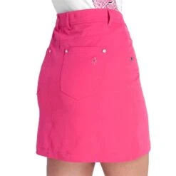 Ladies Tatum Skort Magenta -Women's Golf Fashion - Green Lamb P SG14305AGREENLAMBSKORTMAGENTALADIES 5 L