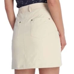 Ladies Tatum Skort Stone -Women's Golf Fashion - Green Lamb P SG14305AGREENLAMBSKORTSTONELADIES 5 L