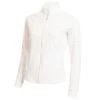 Fianna Long Sleeve Zipped Top White