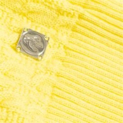 Gerda Cable Sweater Sunshine -Women's Golf Fashion - Green Lamb P SG20817GREENLAMBGERDACABLESWEATERSUNSHINE 3 L