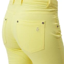 Ladies Maureen Spot Pedal Pushers Sunshine -Women's Golf Fashion - Green Lamb P SG20821GREENLAMBSKORTSUNSHINELADIES 2 L