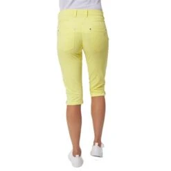 Ladies Maureen Spot Pedal Pushers Sunshine -Women's Golf Fashion - Green Lamb P SG20821GREENLAMBSKORTSUNSHINELADIES 5 L