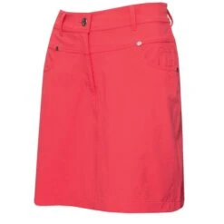 Ladies Mel Spot Skort Strawberry