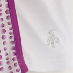 Ladies Erica Sleeveless Print Panels Polo Shirt Hexagon -Women's Golf Fashion - Green Lamb P SG21867GREENLAMBSHIRTHEXAGONLADIES 6 L