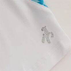 Ladies Erin Sleeveless Zip Neck Polo Shirt Botanical -Women's Golf Fashion - Green Lamb P SG21868GREENLAMBSHIRTBOTANICALLADIES 7 L