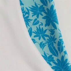 Ladies Erin Sleeveless Zip Neck Polo Shirt Botanical -Women's Golf Fashion - Green Lamb P SG21868GREENLAMBSHIRTBOTANICALLADIES 8 L