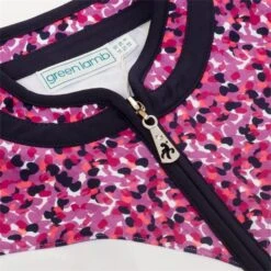 Ladies Erin Sleeveless Zip Neck Polo Shirt White - Petal -Women's Golf Fashion - Green Lamb P SG21868GREENLAMBSHIRTWHITEPETALLADIES 6 L