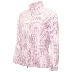 Ladies Kayley Raglan Sleeve Windbreaker Hexagon